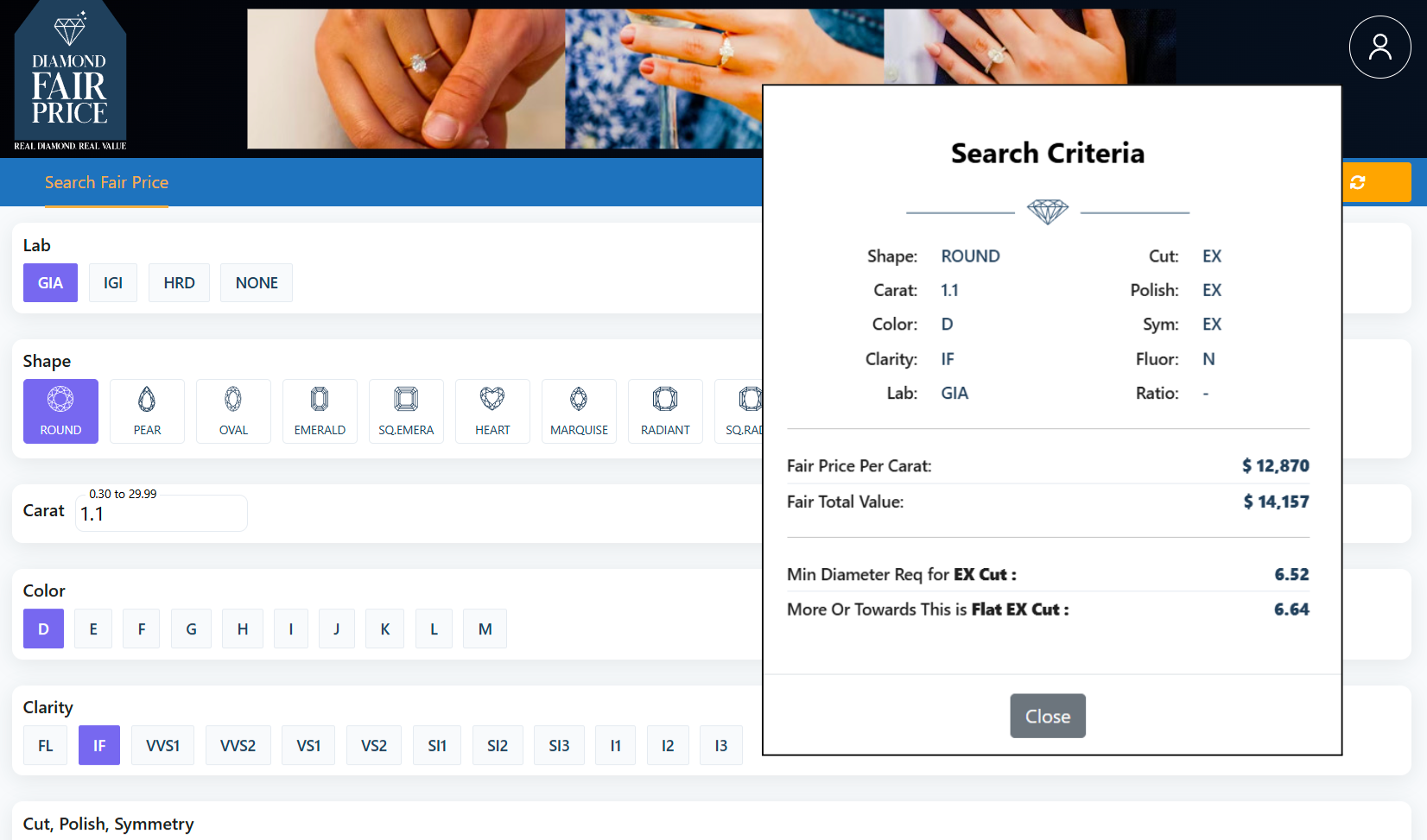 Fair Price Discovery